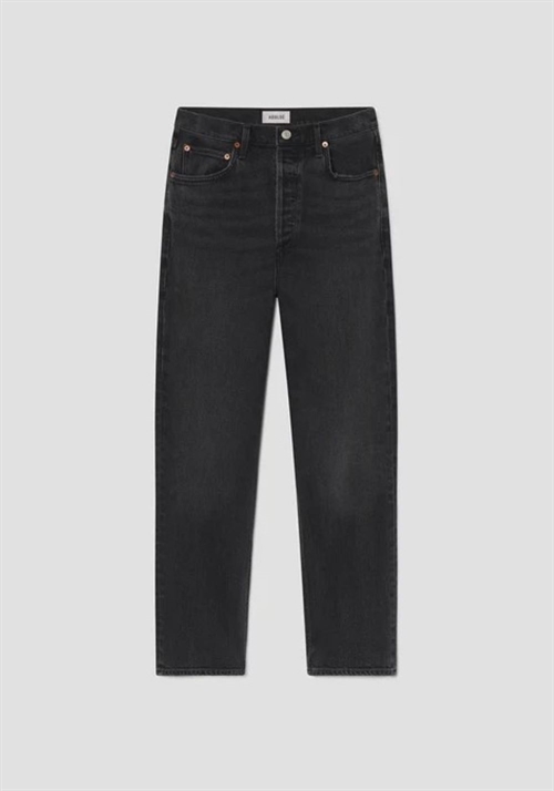 AGOLDE 90'S PINCH WAIST LONG HIGH RISE STRAIGT RADIUS